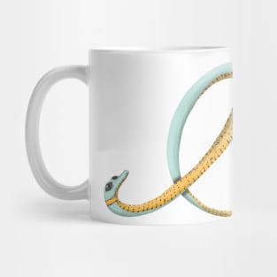 E - Ring-necked snake Mug